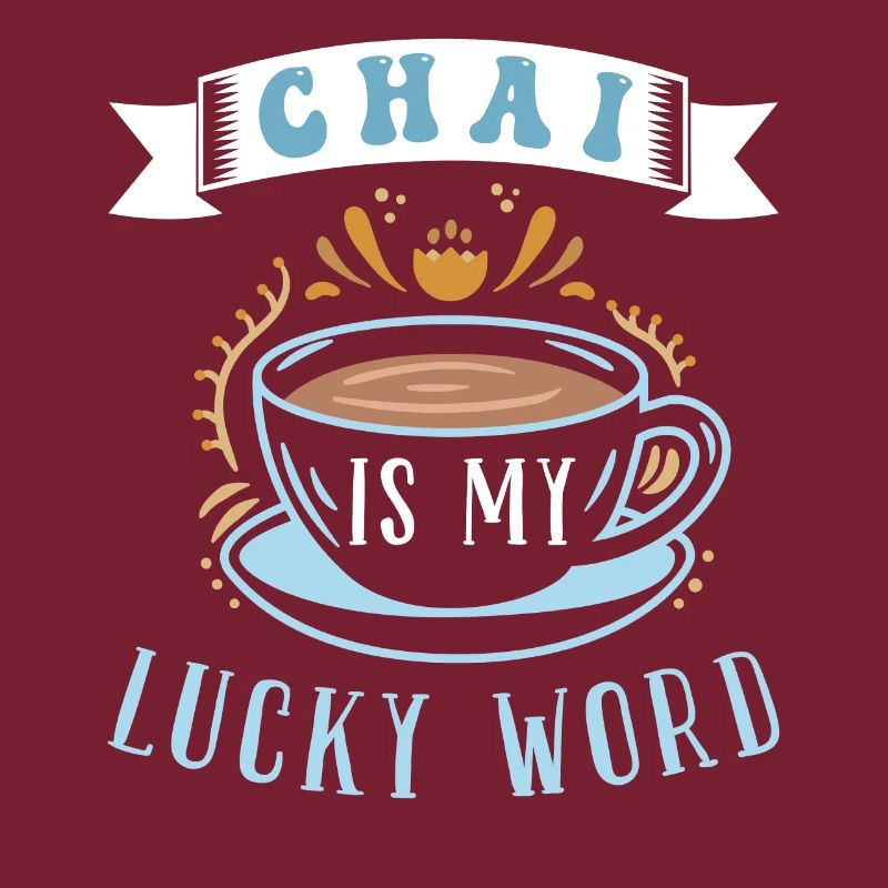 Chai Latte Tee trinken Teetrinker