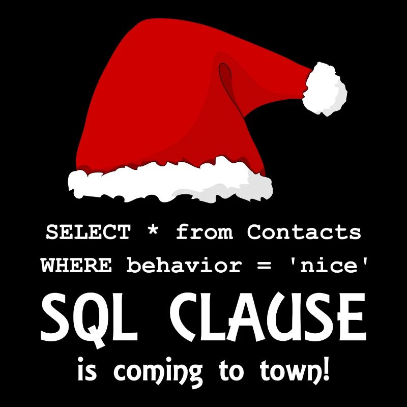 Sql Clause is coming to town! - White