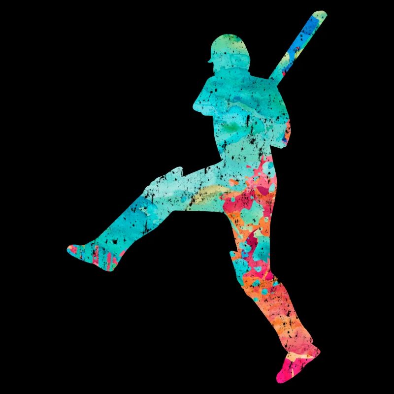 Joueurs de cricket à Popart