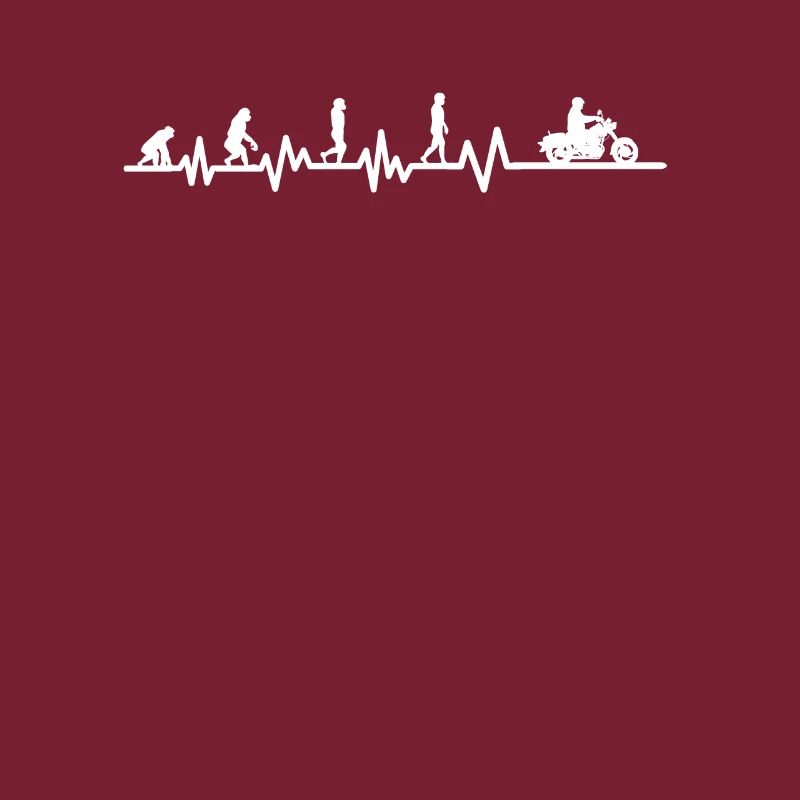 Motorrad Chopper Biker Geschenk · Evolution