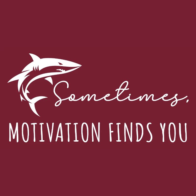 Manchmal findet die Motivation Sie
