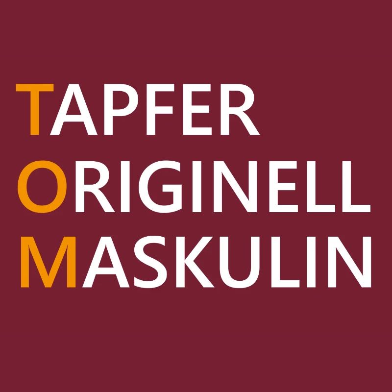 Tom Name Geschenk