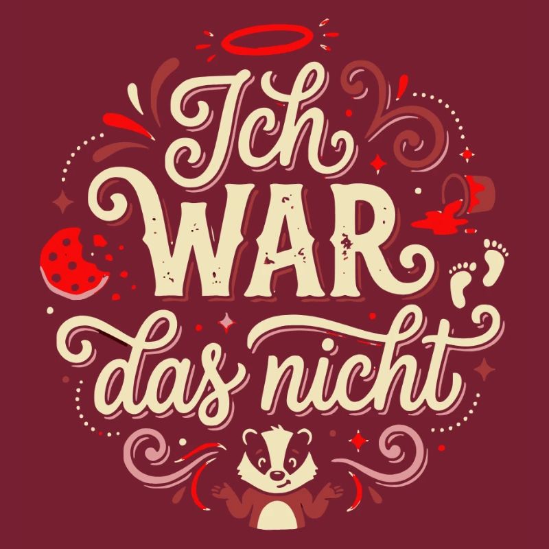 Ce n’était pas moi – une typographie ludique