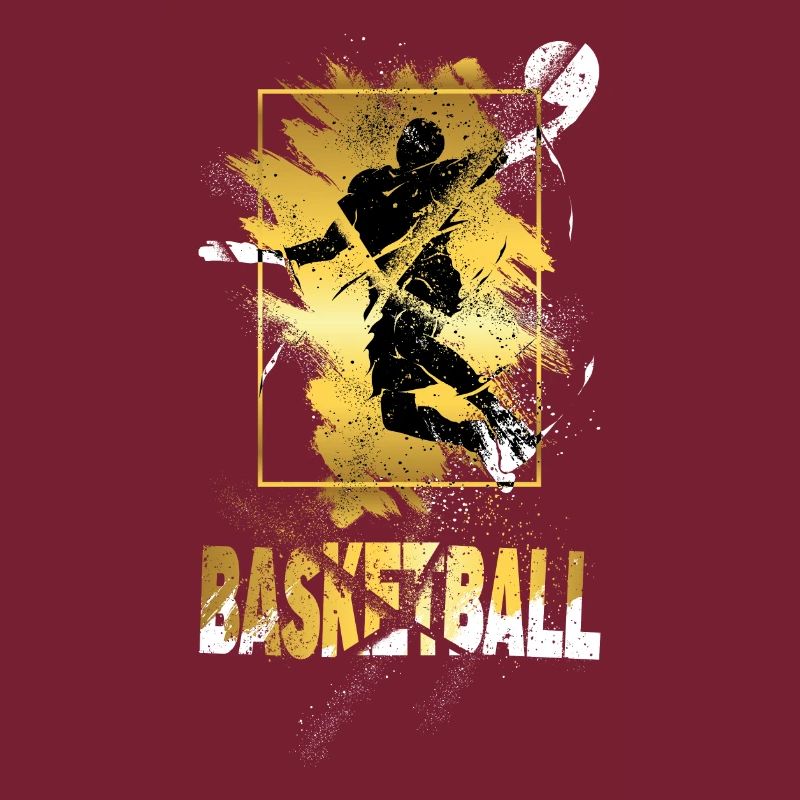 Basketteur Basketteur Dunking Gold Splash