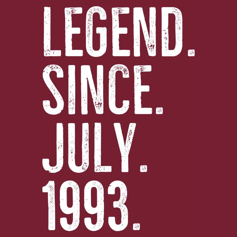 Legend Since July 1993