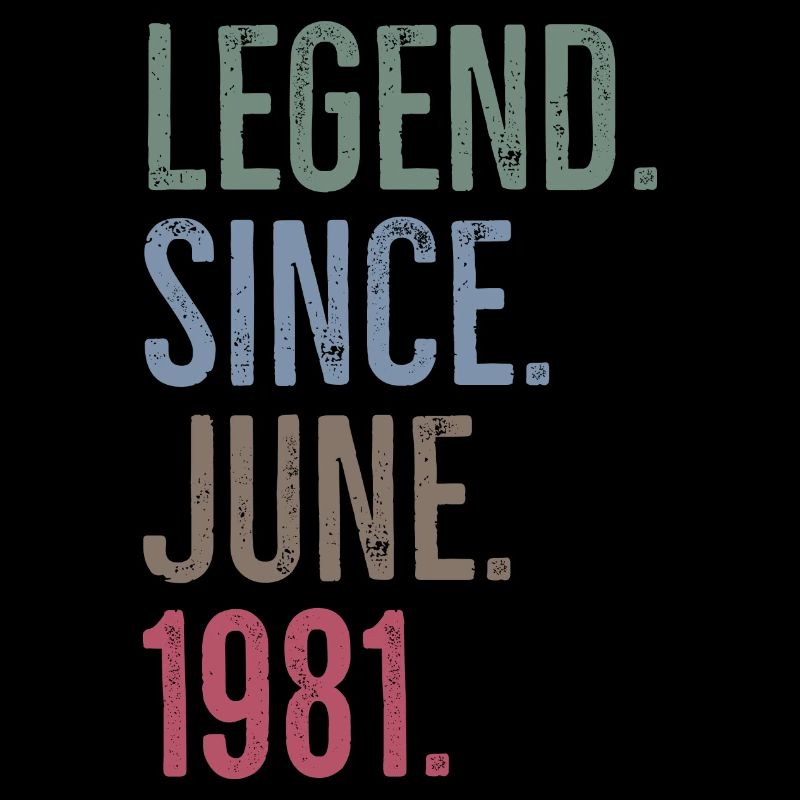 Legende seit Juni 1981