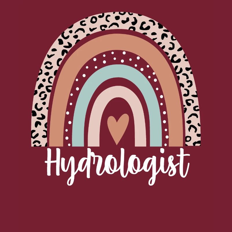 Hydrologist Rainbow Leopard Funny Hydrologist