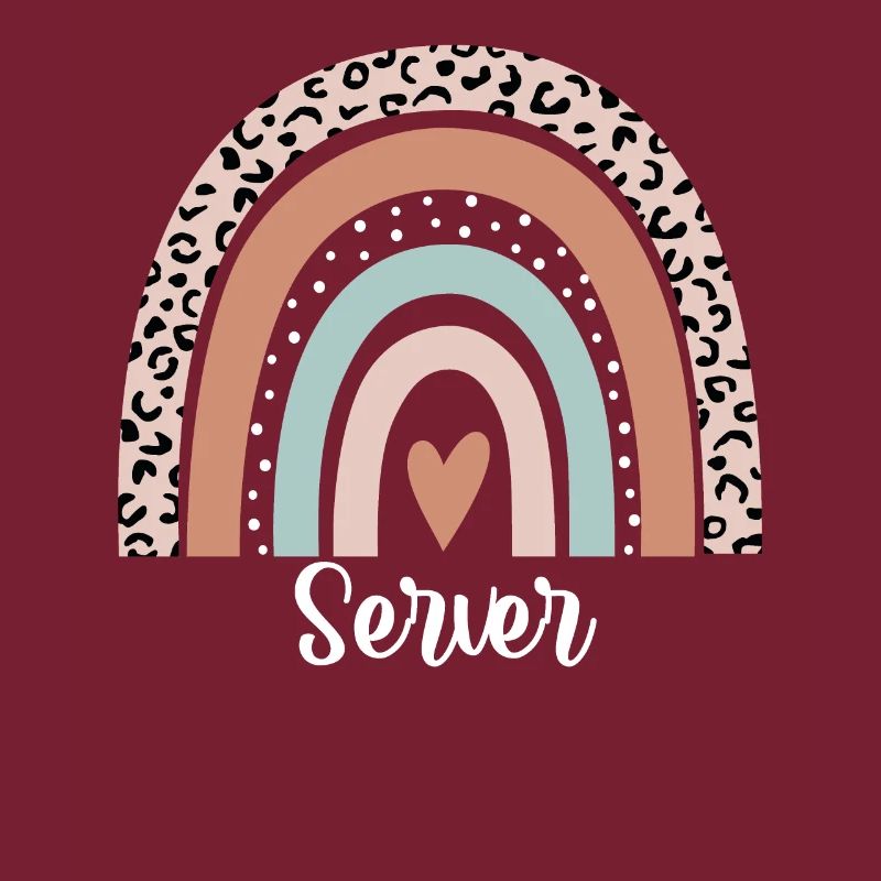 Server Rainbow Leopard Funny Server Appreciation