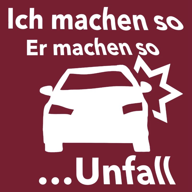 Ich machen so er machen so… Unfall