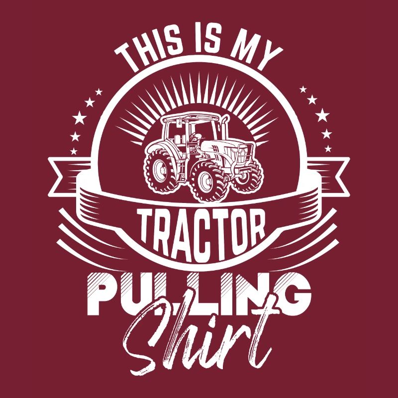 Das ist mein Traktor-Pulling-Shirt -