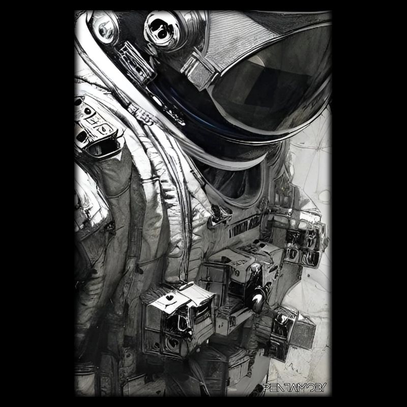 Astronaut Future Sci-Fi Technology