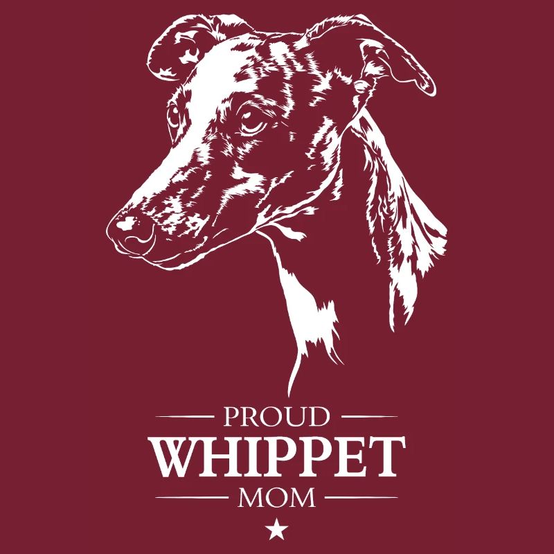 Whippet Maman Chien Lévrier Lévrier Wilsigns