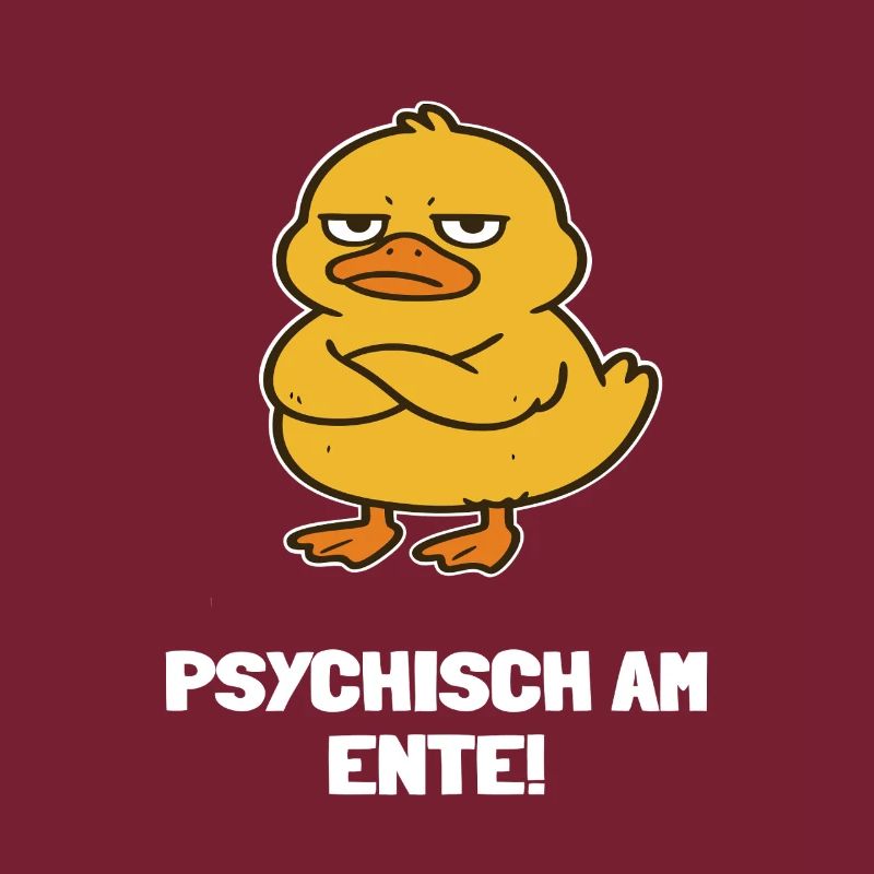 Canard drôle - Médium sur le canard !