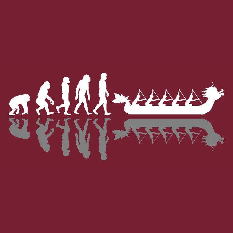 Drachenboot Evolution mit Schatten