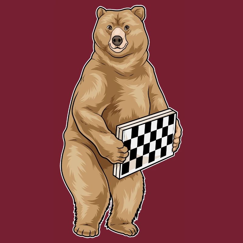 Bear Chessboard Chess Board Game