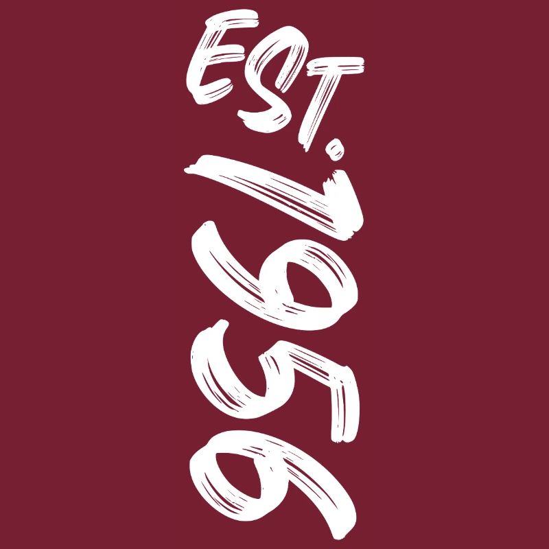 Est. 1956 - Established 1956 - Geburtstag Geschenk