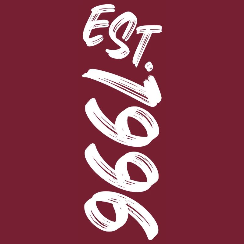 Est. 1996 - Established 1996 - Geburtstag Geschenk