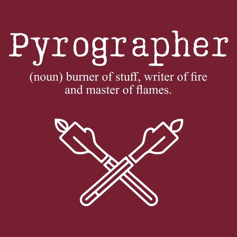 Pyrograph Brenner der Stoffmeisterschaft