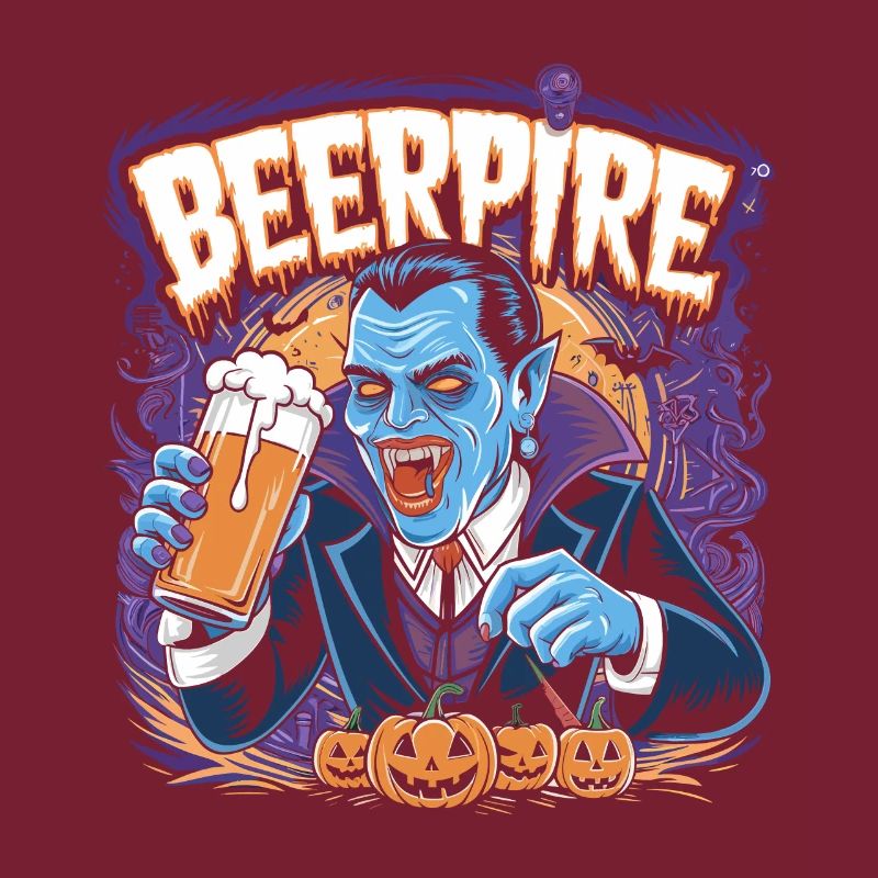 Beerpire Vampire Bière Halloween