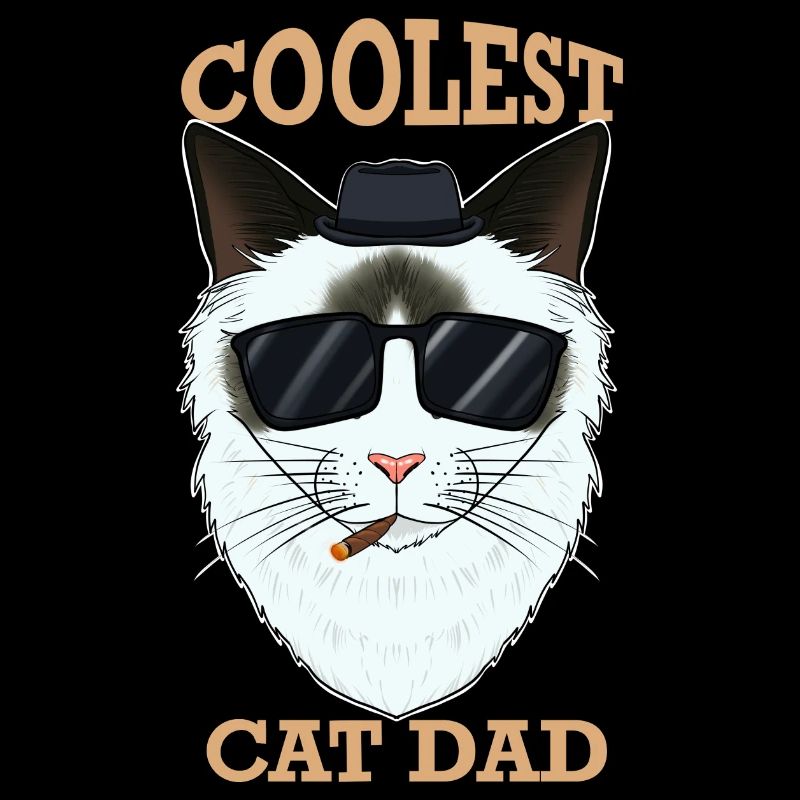 Chat le plus cool Papa I Ragdoll Chat Papa I Ragdoll Chat