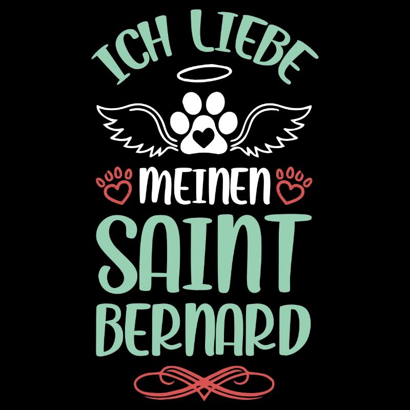 J’aime mon Saint-Bernard