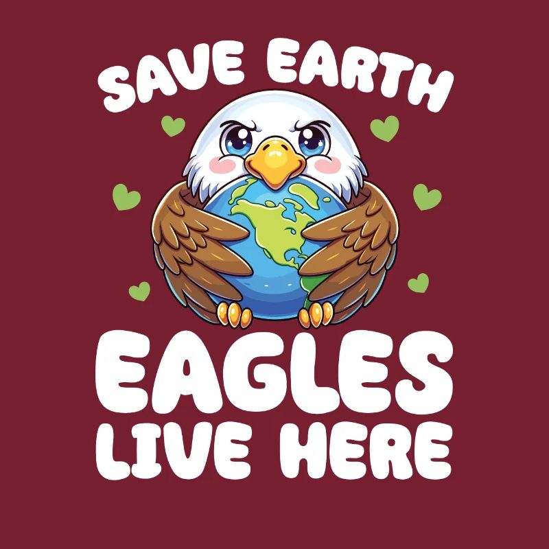 Save the Earth Eagles live here Earth Day