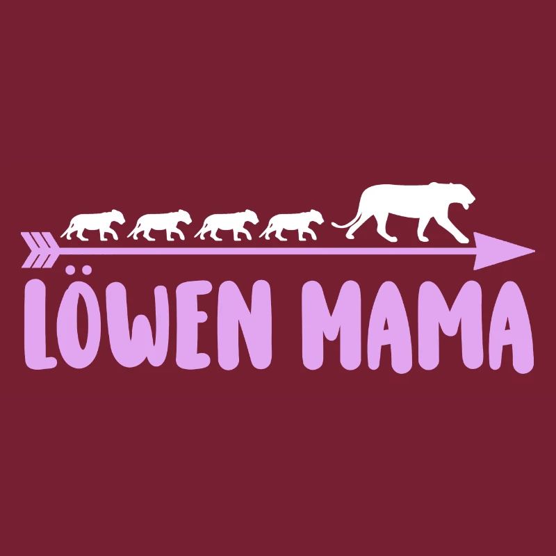 Mutter Löwen Mama