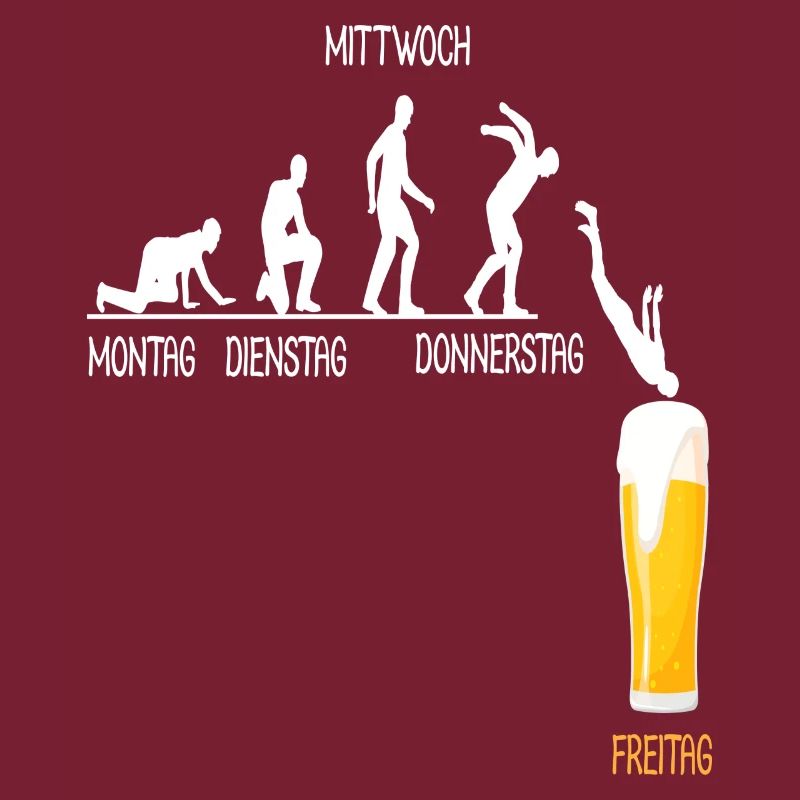 Montag bis Freitag Bier