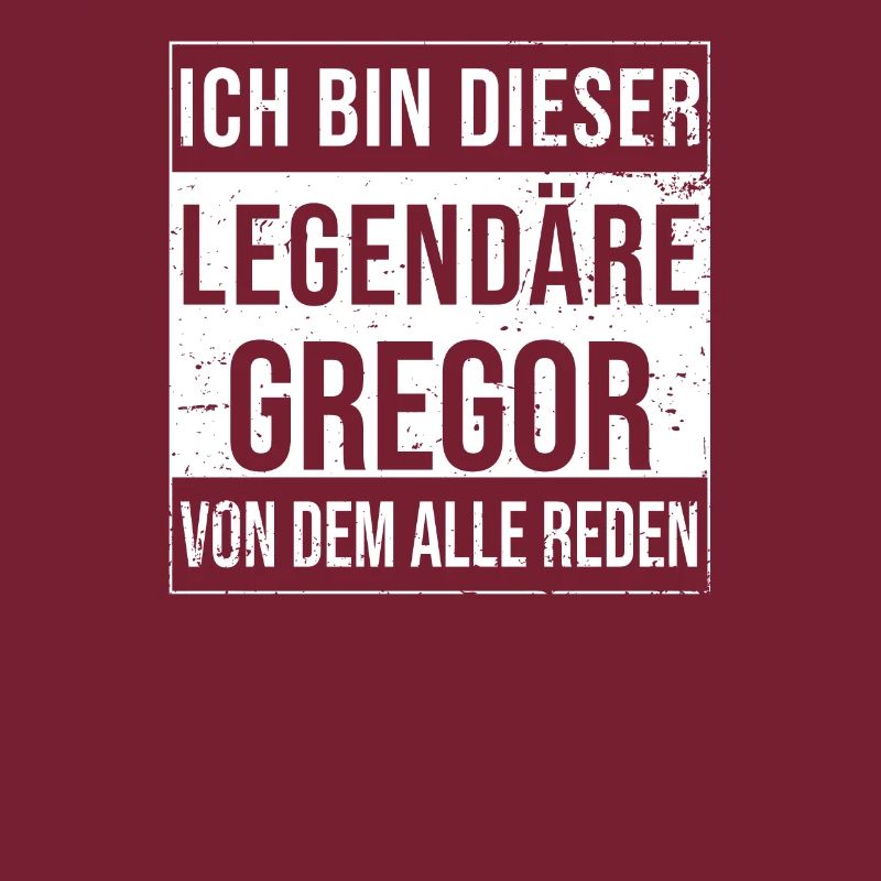 I'm this legendary for Gregor