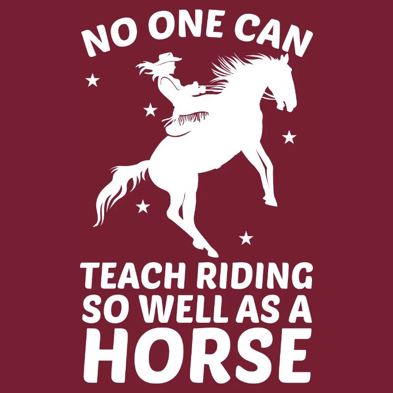 No one can teach riding as well as a pen