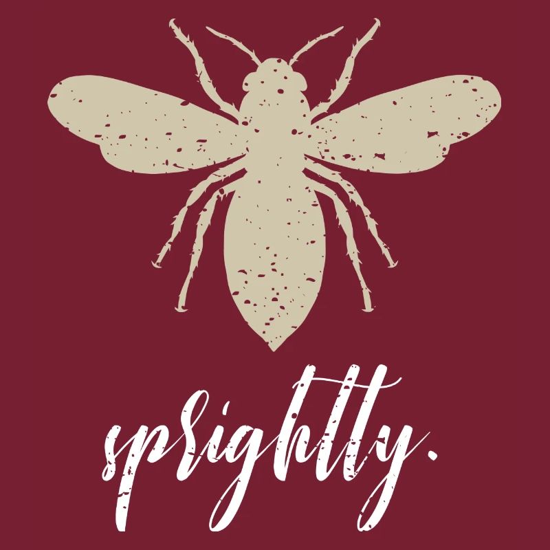 Beige Bee Sprightly Biene Be Sprightly