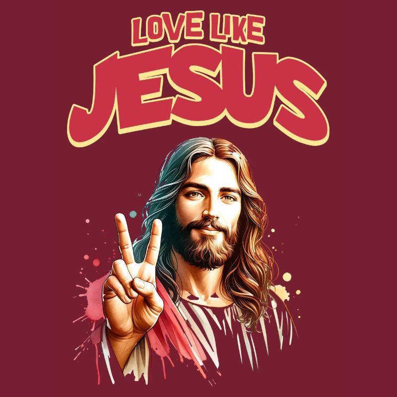 Aimer comme Jésus Visage classique de Jésus