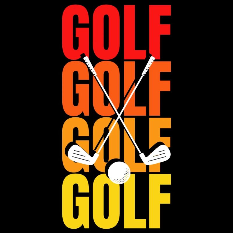 Golfkunst: Schwingung des Golfschlägers