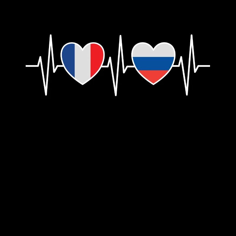 France et Russie Drapeaux russes