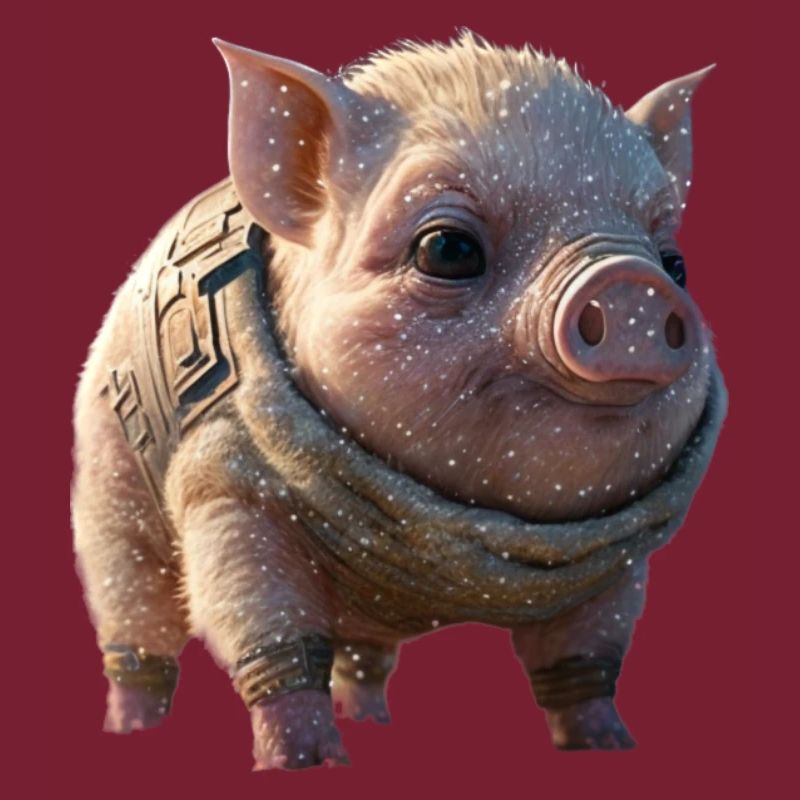 Cochon de l’espace doux