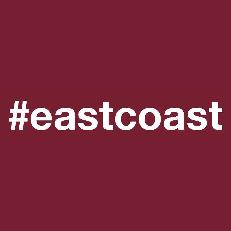 Hashtag de la côte est