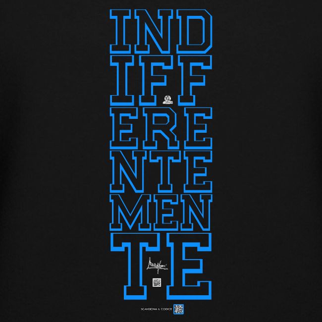 Indifferentemente (blu)