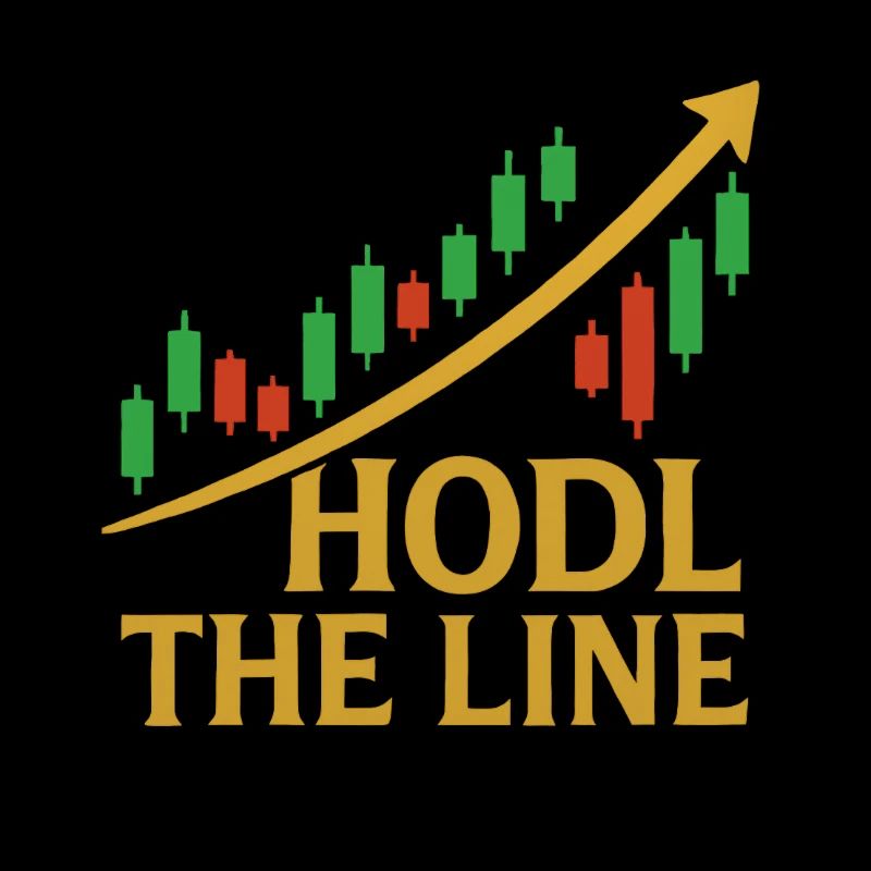 HODL The Line - Graphique de trading crypto