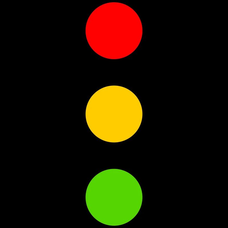 Costume de feu de circulation Rouge Jaune Vert Points Carnaval