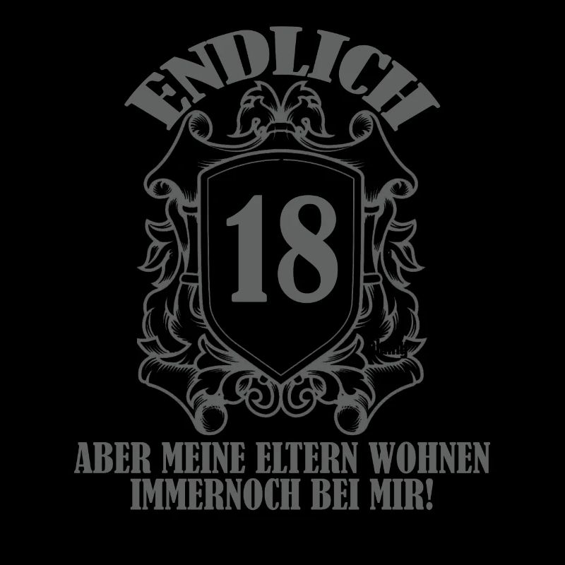 Endlich 18 Gebuststag Spruch