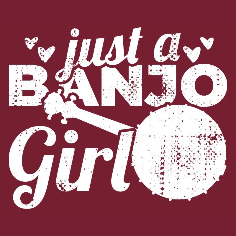 Nur ein Banjo Mädchen