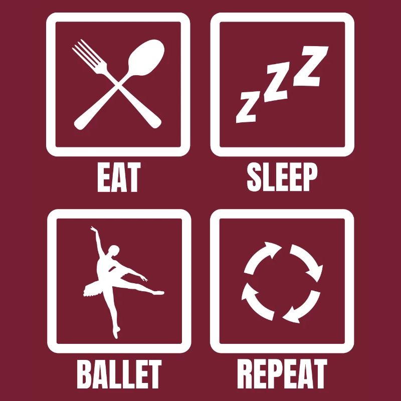 Manger Dormir Ballet Répéter