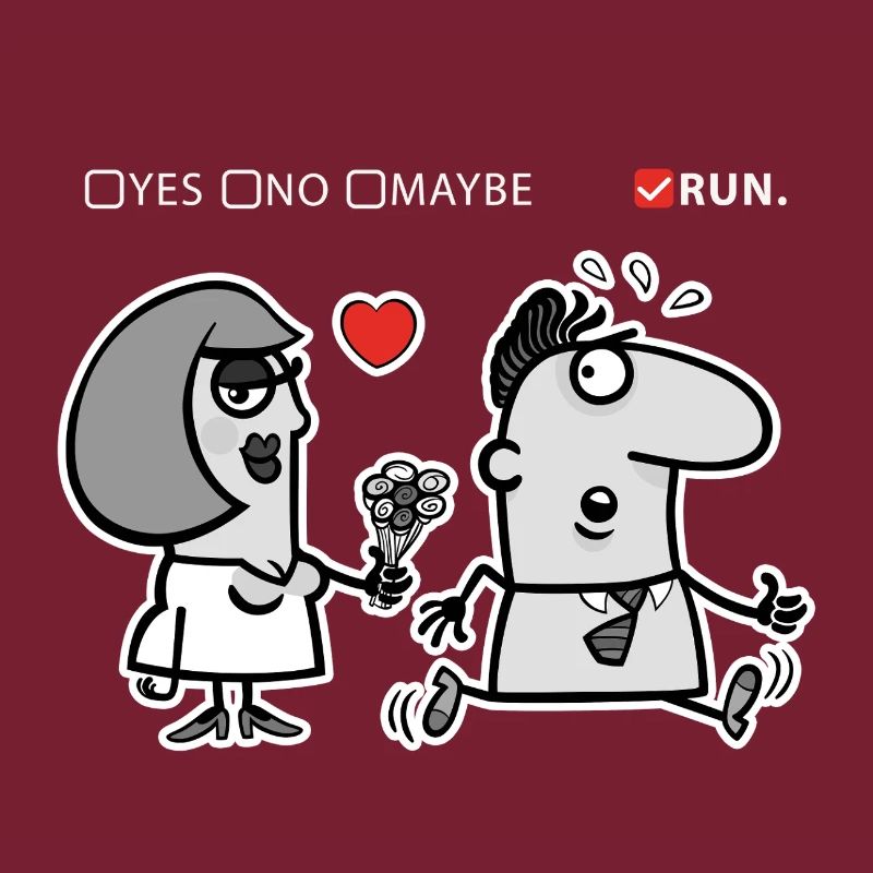 Liebe oder Flucht – Unkonventioneller Humor (Dark Version)