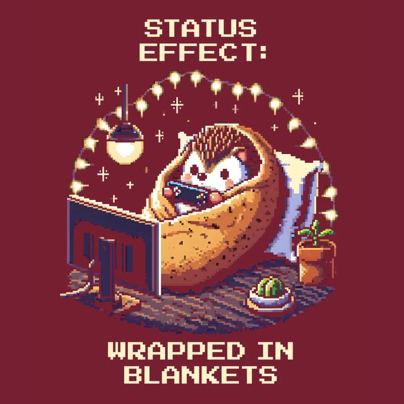 Status: Eingekuschelt in Decken