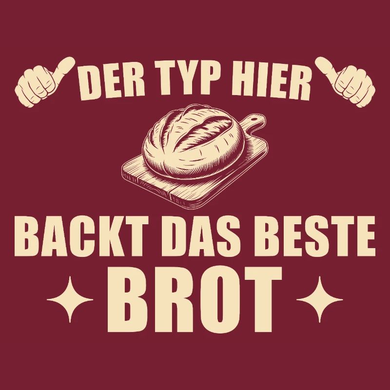 Brot backen - Bester Bäcker Geschenkidee