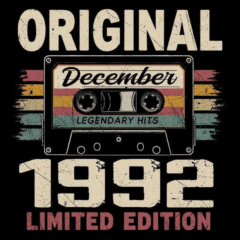 Dezember 1992 Geburtstagsgeschenk