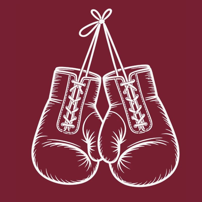 Handgemalte Boxhandschuhe Duo
