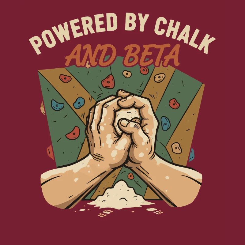 Powered By Chalk And Beta Rock Climbing