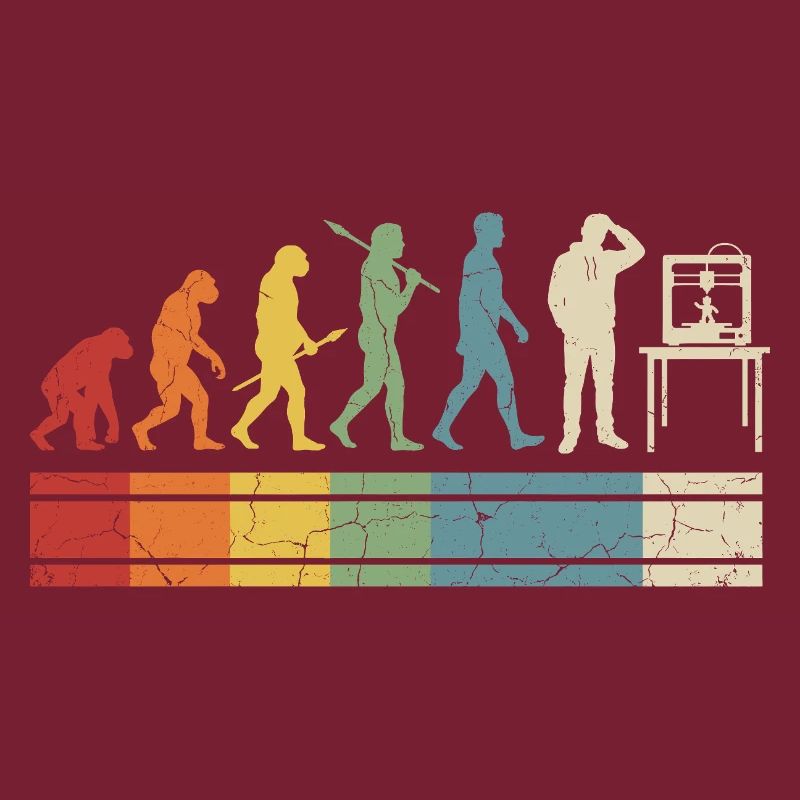 3D Druck Evolution – Vintage Maker Design