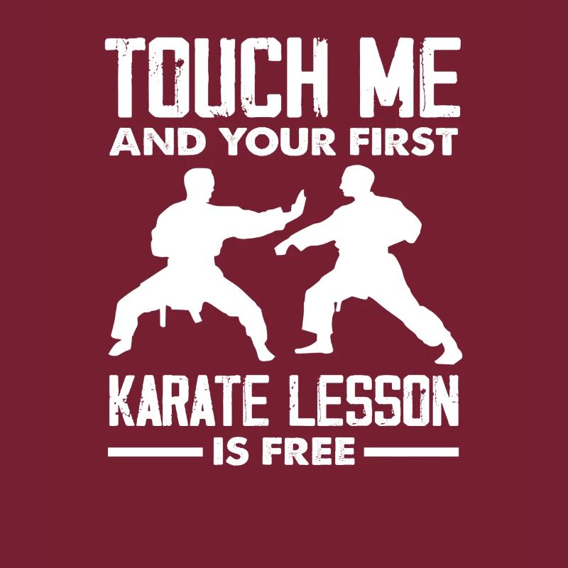 First Karate Lesson Free Funny Saying